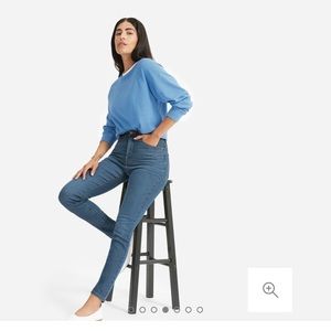 Everlane Authentic Stretch High-Rise Skinny